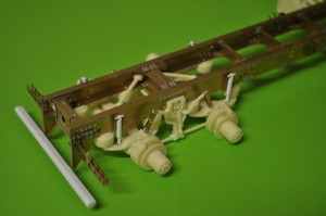AN 1/24 卡車用 後氣懸彈簧組 (ANMT-35)